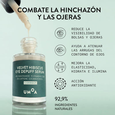 /ES/ Beneficios del nuevo Velvet Hibiscus eye depuff serum
