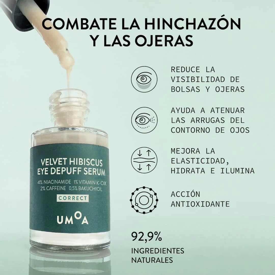 /ES/ Beneficios del nuevo Velvet Hibiscus eye depuff serum