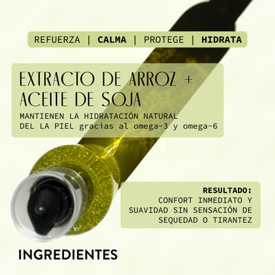 /ES/ ingredientes green soul limpiador extracto de arroz y aceite de soja
