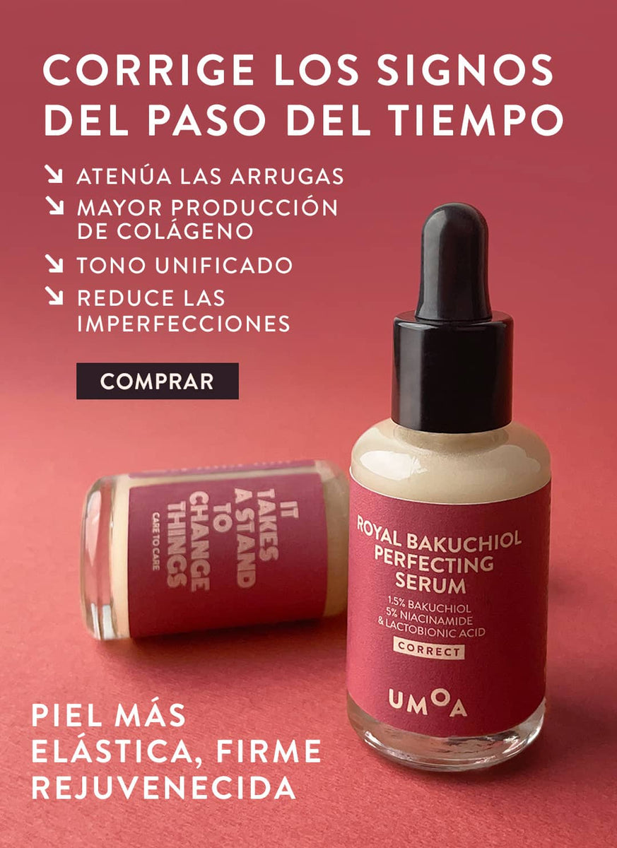 Royal Bakuchiol Serum perfeccionador antiedad bioretinol Umoa