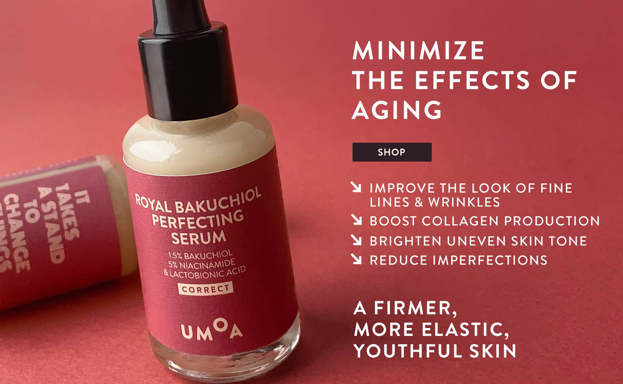 Royal Bakuchiol Perfecting Serum antiage Umoa