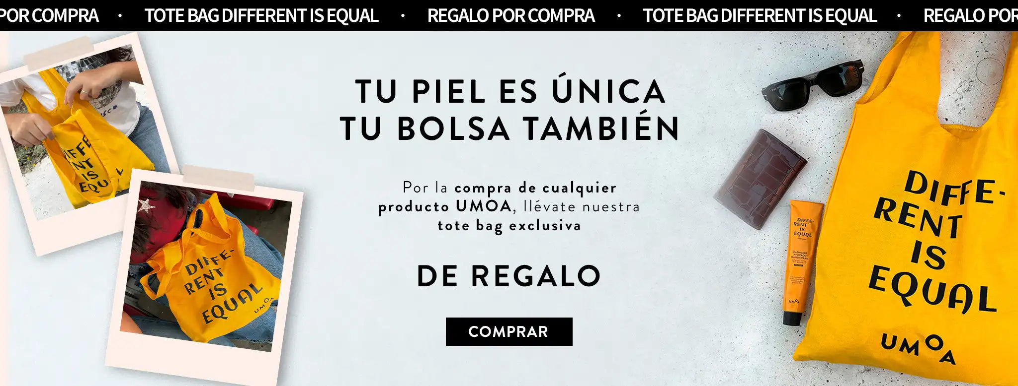 regalo tote bag con la compra de cualquier producto umoa