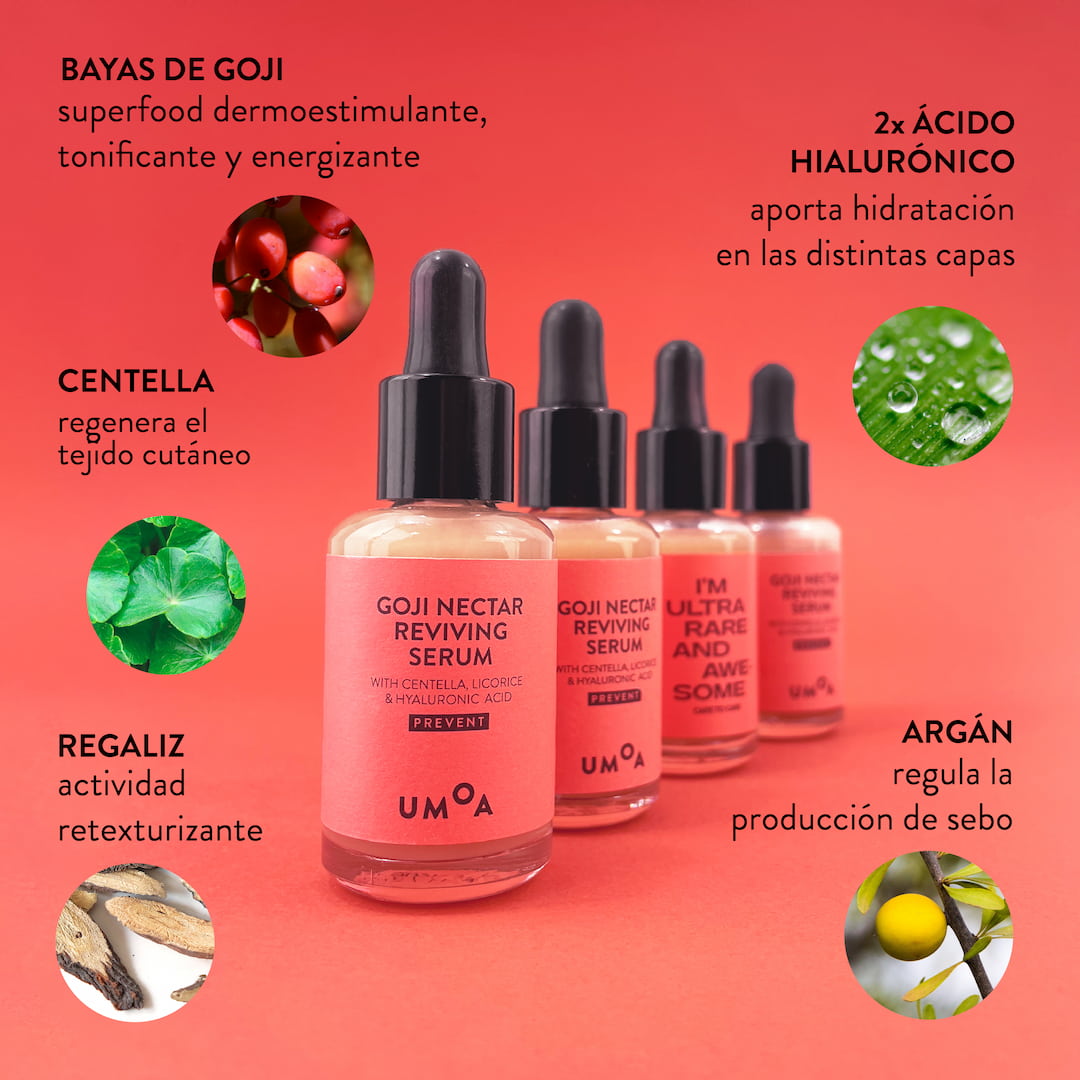 /ES/ ingredientes del serum Goji Nectar